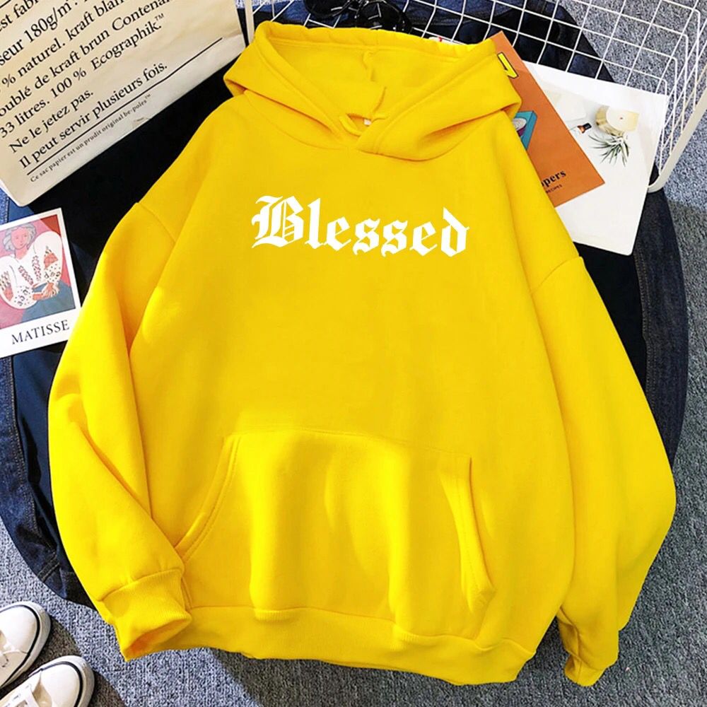 New Blessed Cus Hoodie Q. Clothing